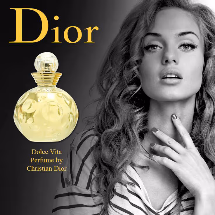عطر زنانه دیور دولچه ویتا dior dolce vita
