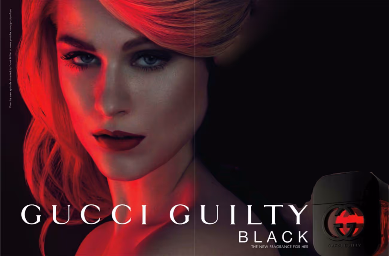 عطر زنانه گوچی گیلتی بلک gucci guilty black
