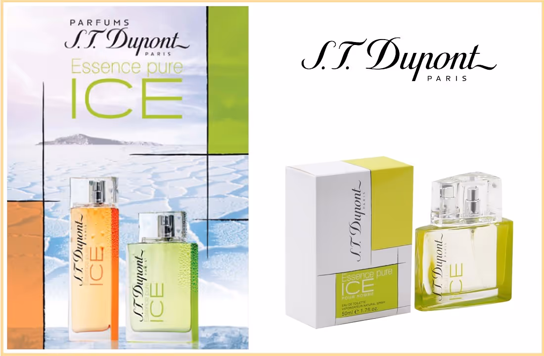 عطر اس تی دوپونت اسنس پیور آیس مردانه s.t