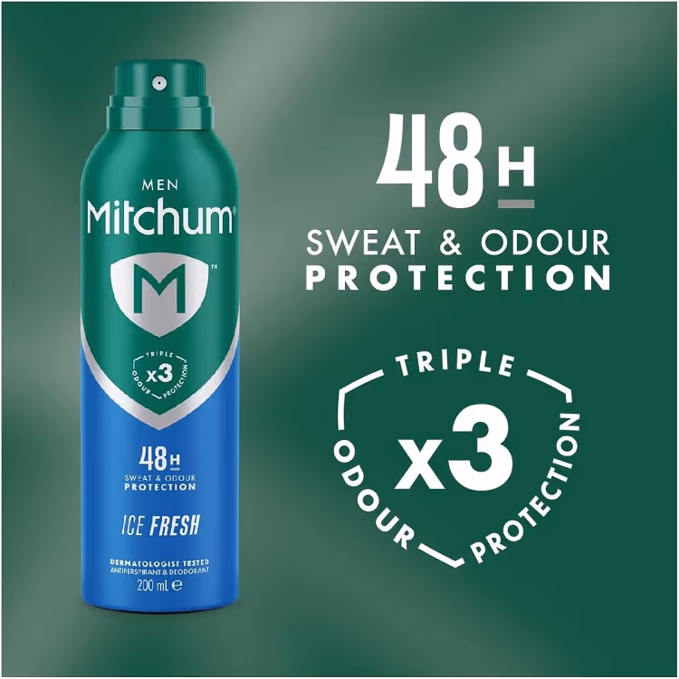 اسپری ضدتعریق آقایان میچام آیس فرش mitchum