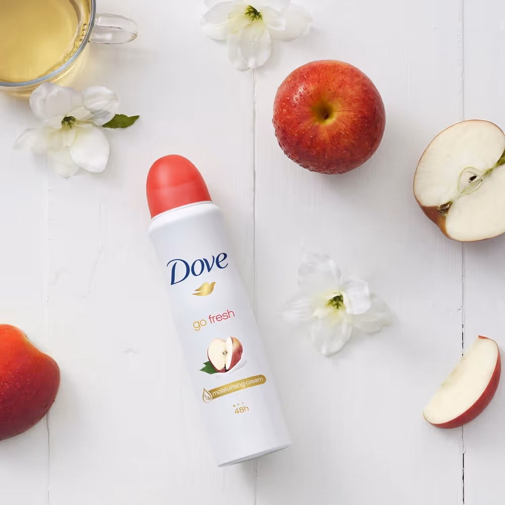 اسپری ضدتعریق سیب و چای سفید داو dove go