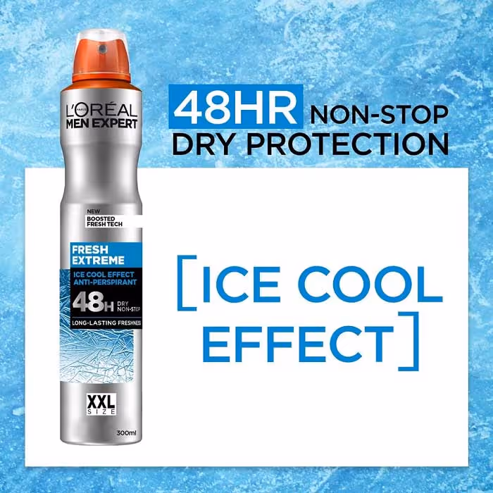 اسپری ضدتعریق لورال فرش اکستریم loreal fresh