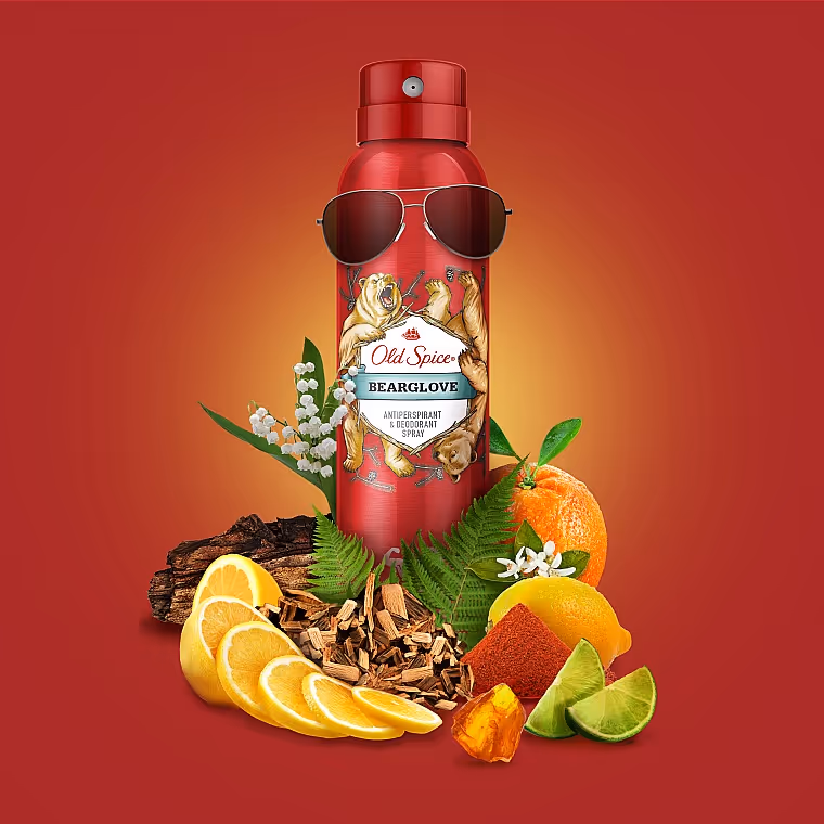 اسپری دئودورانت اولد اسپایس بیرگلاو old spice