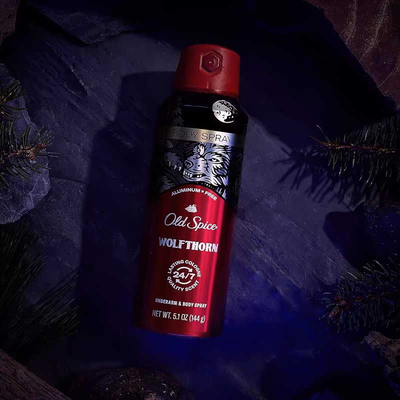 اسپری دئودورانت اولد اسپایس ولفتورن old spice