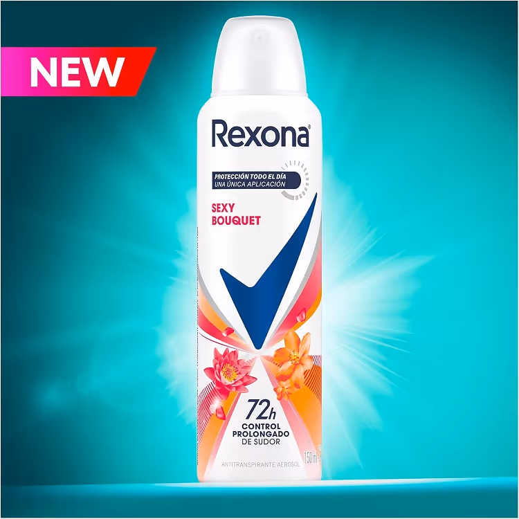 اسپری ضدتعریق رکسونا rexona sexy bouquet 72h