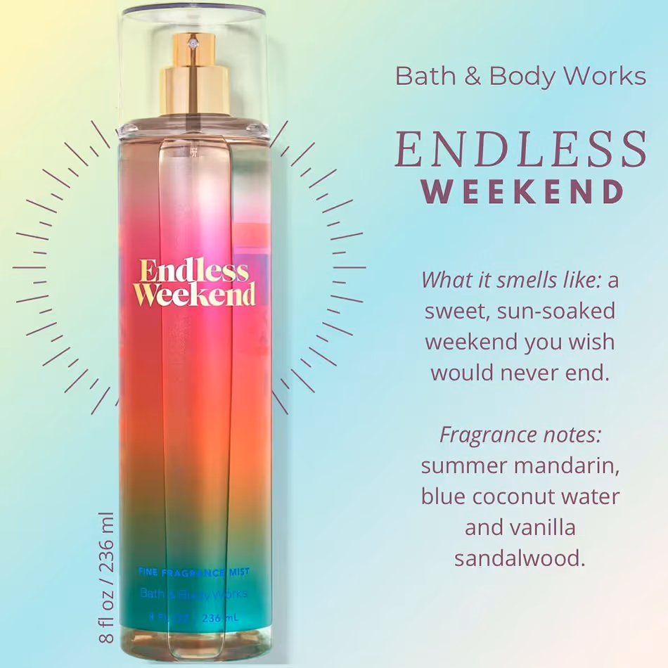 بادی اسپلش بث اند بادی ورکس bath body endless
