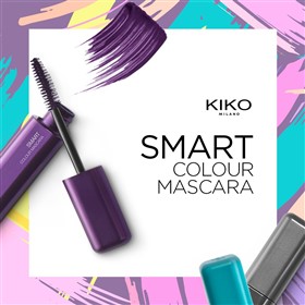 ریمل رنگی کیکو میلانو اسمارت Kiko Milano Smart Colour شماره 01 ارغوانی متالیک