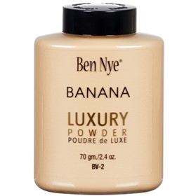 پودر فیکس و تثبیت کننده آرایش بن نای Ben Nye Luxury Banana رنگ موزی وزن 70 گرم