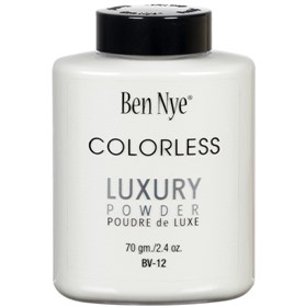 پودر فیکس و تثبیت کننده آرایش بی رنگ بن نای Ben Nye Luxury Colorless وزن 70 گرم
