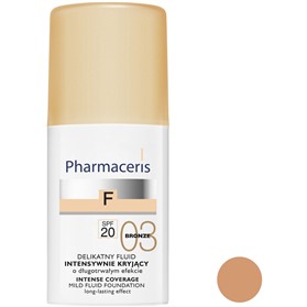 کرم پودر فارماسریز سری Bronze مدل Intense Coverage SPF20حجم 30 میلی لیتر