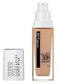 کرم پودر میبلین سوپر استی Maybelline Super Stay شماره 30 رنگ شنی