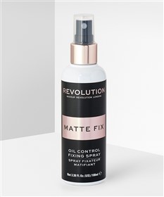 اسپری تثبیت کننده و مات کننده آرایش رولوشن Revolution Matte Fix حجم 100 میلی لیتر