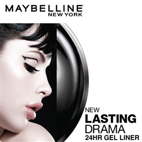خط چشم ژلی میبلین دراما Maybelline Lasting Drama رنگ مشکی
