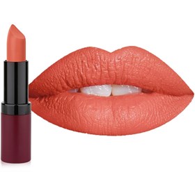 رژ لب مخملی مات گلدن رز ولوت Golden Rose Velvet Matte شماره 21 گلبهی