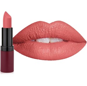 رژ لب مخملی مات گلدن رز ولوت Golden Rose Velvet Matte شماره 5 قرمز هندی