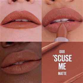 رژ لب جامد میبلین Maybelline Serum شماره 008 