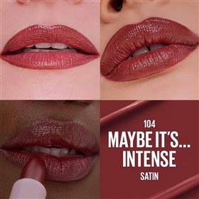 رژ لب جامد میبلین Maybelline Serum شماره 104 