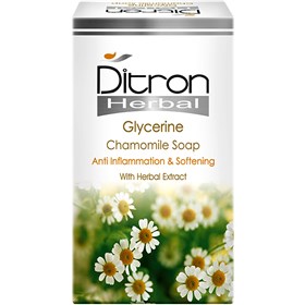 صابون گلیسیرینه و تسکین دهنده بابونه دیترون Ditron Chamomile وزن 110 گرم