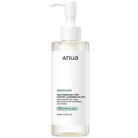 شوینده روغنی پوست حساس آنوا Anua Heartleaf Oil Mild حجم 200 میلی لیتر