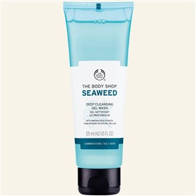 ژل شوینده صورت جلبک دریایی بادی شاپ The Body Shop Seaweed حجم 125 میلی لیتر