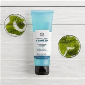 ژل شوینده صورت جلبک دریایی بادی شاپ The Body Shop Seaweed حجم 125 میلی لیتر
