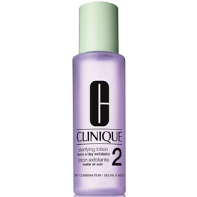 تونر لایه بردار و روشن کننده پوست خشک و مختلط کلینیک Clinique Clarifying Lotion 2 حجم 200 میلی لیتر