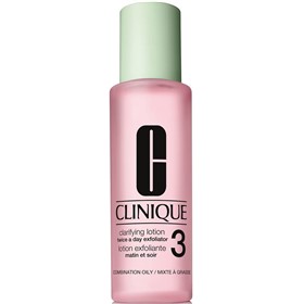 تونر لایه بردار و روشن کننده پوست چرب و مختلط کلینیک Clinique Clarifying Lotion 3 حجم 200 میلی لیتر