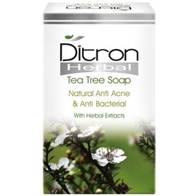 صابون آنتی باکتریال و ضد جوش درخت چای دیترون Ditron Tea Tree وزن 110 گرم