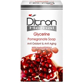 صابون گلیسیرینه انار دیترون Ditron Pomegranate وزن 110 گرم