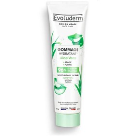 اسکراب صورت آلوئه ورای اولودرم Evoluderm Aloe Vera حجم 150 میلی لیتر