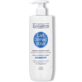 شیر پاک کننده آرایش اولودرم Evoluderm Lait Demaq Doux حجم 500 میلی لیتر