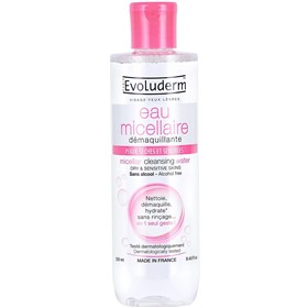 میسلار واتر پوست خشک و حساس اولودرم Evoluderm Dry Sensitive حجم 250 میلی لیتر