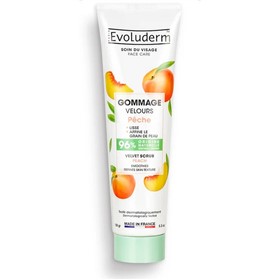 اسکراب صورت هلو اولودرم Evoluderm Peach حجم 150 میلی لیتر