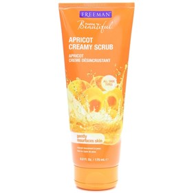 اسکراب کرمی زردآلو فریمن Freeman Apricot Scrub حجم 175 میلی لیتر