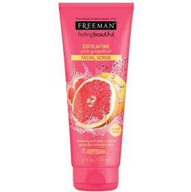 اسکراب صورت فریمن حاوی گریپ فروت Freeman Pink Grapefruit حجم 150 میلی لیتر