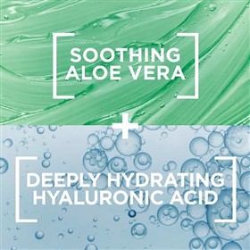 فوم شوینده صورت هیالورونیک و آلوئه ورای گارنیه Hyaluronic Aloe حجم 150 میلی لیتر