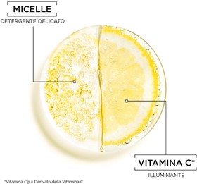 میسلار واتر پاک کننده و روشن کننده ویتامین سی گارنیه Garnier Vitamina C حجم 400 میلی لیتر