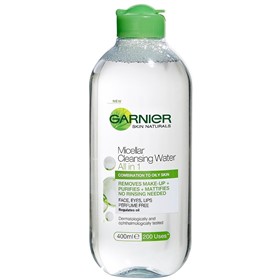 محلول پاک کننده پوست چرب میسلار واتر گارنیر Garnier Micellar Water Oil Infused حجم 400 میلی لیتر