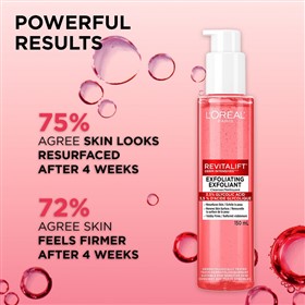 ژل شوینده صورت گلیکولیک اسید لورال رویتالیفت LOreal Revitalift Glycolic حجم 150 میلی لیتر