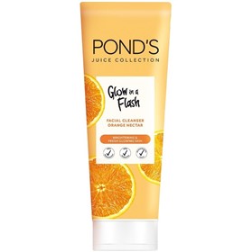 فوم شوینده و روشن کننده پرتقال پوندز Ponds Glow in a Flash Orange وزن 90 گرم