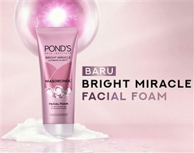 فوم شوینده و روشن کننده صورت پوندز نیاسورسینول Ponds Niasorcinol وزن 100 گرم