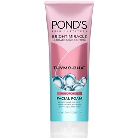 فوم شوینده ضدجوش و روشن کننده صورت پوندز نیاسورسینول Ponds Thymo-BHA وزن 100 گرم