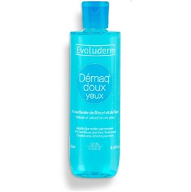 محلول پاک کننده آرایش چشم اولودرم Evoluderm Demaq Doux Yeux حجم 250 میلی لیتر