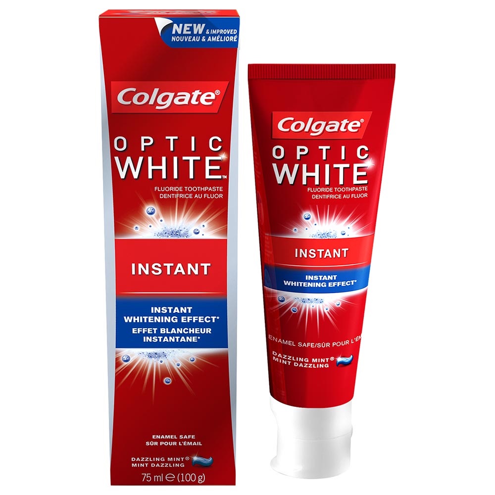 colgate optic white instant