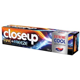 خمیردندان ژلی کلوزآپ فایر فریز Closeup Fire Freeze وزن 150 گرم