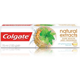 خمیردندان جنسینگ و نعناع کلگیت Colgate Natural Extracts وزن 100 گرم