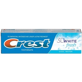 خمیردندان سفیدکننده کرست Crest 3D White Fresh Cool Water حجم 100 میلی لیتر
