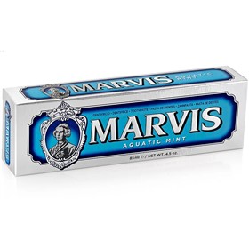 خمیردندان دریایی و نعناع مارویس Marvis Aquatic Mint حجم 85 میلی لیتر