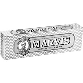 خمیردندان سفیدکننده دندان سیگاری مارویس Marvis Smokers Whitening Mint حجم 85 میلی لیتر