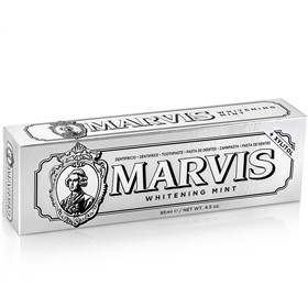 خمیردندان سفیدکننده مارویس Marvis Whitening Mint حجم 85 میلی لیتر